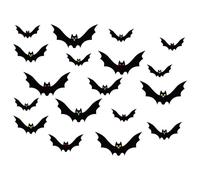 Oxtxuzdm Décorations suspendues chauve-souris à suspendre pour salon, chambre à coucher, porche, jardin, décoration intérieure et extérieure, décoration murale chauve-souris