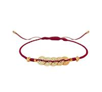 Oxtxuzdm Élégant bracelet en fil rouge symbolisant la prospérité et la protection, cordon porte-bonheur pour les célébrations de l'année de naissance, la richesse et la prospérité, taille unique