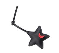 Oxtxuzdm Élégant pendentif en forme d'étoile 3D en cuir PU pour sac de voyage, bagage, accessoire de voyage, Rouge