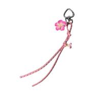 Oxtxuzdm Élégant porte-clés en forme de fleur pour étudiant - Mélange de décoration émaillée douce - Élégant ajout fonctionnel pour le transport - Porte-clés tendance pour sac à dos, a, taille unique