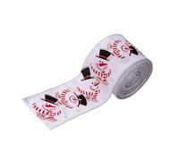 Oxtxuzdm Ensemble de rubans de vacances en tissu durable pour décorations de sapin de Noël, emballage cadeau, solution de décoration de fête, facile à nouer, ruban de festival