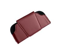 Oxtxuzdm Étui de rangement pour lunettes de soleil, étui de protection pour voiture, SUV, support de lunettes en cuir synthétique pour accessoires de voiture