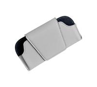 Oxtxuzdm Étui de rangement pour lunettes de soleil, étui de protection pour voiture, SUV, support de lunettes en cuir synthétique pour accessoires de voiture