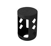 Oxtxuzdm Étui de transport pour explorer la boîte de rangement en silicone souple de protection pour matériel portable résistant aux chocs et loquets Noir pour Beo-Sound Explore