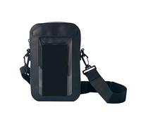 Oxtxuzdm Étui étanche pour téléphone portable avec sangle réglable pour la natation, la randonnée, la plage, les voyages, Noir , One Size