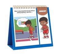 Oxtxuzdm Feelings Flipbook for Kids Learn to Identify 20 Different Emotions And Book Social Emotional Kids Social and Emotion Regulation Tools