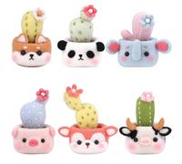 Oxtxuzdm Feutrage en laine naturelle pour animaux et plantes avec fibres pour débutants, décoration d'intérieur, matériaux d'artisanat en laine