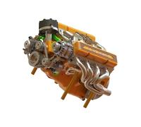 Oxtxuzdm Figurine de modèle de moteur réaliste pour adultes et enfants miniature moteur à essence modèle réplique figurine enfant tronc jouet éducatif technique d'ingénierie mécanique jouet éducatif