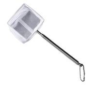 Oxtxuzdm Filet de Pêche Carré Réglable pour Poisson Crevette Télescopique Extensible Pêche Grand/Petit Poisson Réglable