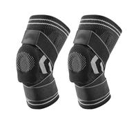 Oxtxuzdm Genouillère de sport avec stabilisateurs à ressort pour rotule élastique pour homme et femme pour basket-ball, course à pied, cyclisme