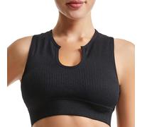 Oxtxuzdm Gilet de sport sans couture à dos nageur anti-choc respirant pour yoga, gym, course à pied, sans couture, dos nageur, respirant pour yoga, gym, course à pied