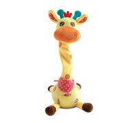 Oxtxuzdm Girafe musicale Animaux remplis Mouvements de danse drôles pour le divertissement des enfants Espace Bureau Canapé Décorations en peluche douce Girafe