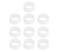 Oxtxuzdm Lot de 10 anneaux de fixation pour raquette de tennis - Bande adhésive pour poignée de raquette de tennis
