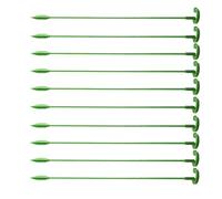 Oxtxuzdm Lot de 10 tuteurs de plantes verticaux naturels pour intérieur et extérieur