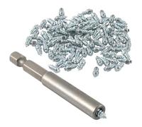 Oxtxuzdm Lot de 100 crampons à neige antidérapants pour pneus de voiture, moto, vélo, 12 mm et 9 mm