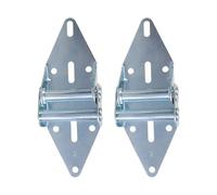 Oxtxuzdm Lot de 2 charnières de rechange pour porte de garage en fer robuste pour charnière de porte de garage
