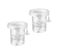 Oxtxuzdm Lot de 2 séparateurs d'élevage pour aquariums avec construction respirante pour le développement sûr de la fraie des poissons