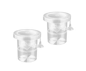 Oxtxuzdm Lot de 2 séparateurs d'élevage pour aquariums avec construction respirante pour le développement sûr de la fraie des poissons
