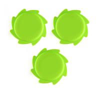 Oxtxuzdm Lot de 3 jouets de plage avec inscription « Flying Plate » avec texture en silicone souple Convient pour les enfants Jeu d'eau Famille Plage Piscine