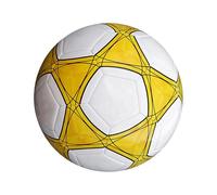 Oxtxuzdm Lot de 5 ballons de football de taille professionnelle - Pour l'intérieur et l'extérieur - Panneau traditionnel à panneaux ovales