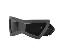 Oxtxuzdm Lunettes de protection permanente pour chien avec casque modifiable pour la protection contre la lumière du soleil et l'organe de la vue