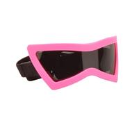 Oxtxuzdm Lunettes de protection permanente pour chien avec casque modifiable pour la protection contre la lumière du soleil et l'organe de la vue