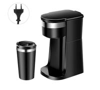 Oxtxuzdm Machine À Café Européenne 220V Tasse Unique Bâtiment ABS Technologie De Chauffage Rapide Dense Pour L'efficacité Du Bureau Simple Coffee Maker Cup