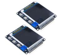 Oxtxuzdm Module D'affichage LCD SPI Haute Résolution De 1.8 Pouces avec Taux De Rafraîchissement Rapide ST7735S SPI pour Appareils Portables Écran LCD TFT
