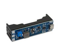 Oxtxuzdm Module de batterie type C 18650 3,7 V à 9 V/12 V avec affichage numérique pour adaptateur secteur électronique PC