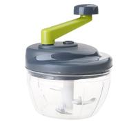 Oxtxuzdm Moulin à légumes manuel à préparation rapide en acier inoxydable 420 avec poignée ergonomique pour la préparation quotidienne des repas