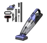 Oxtxuzdm Nettoyeur d'aspirateur portable sans fil pour tapis, planche en bois, poils d'animaux domestiques, canapé, sol, 10 000 Pa, forte aspiration, rechargeable pour tapis