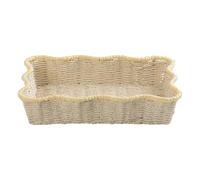 Oxtxuzdm Panier en corde de papier tissé à la main pour décoration d'intérieur Panier de fleurs séchées