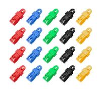 Oxtxuzdm Paquet De 20 Grandes Pinces Tente Attaches Tente Coupe-Vent À Forte Adhérence Texture PP Parfaite pour Les Tentes Camping Bâches Et Clips Fixation D'abris Extérieurs Extérieurs