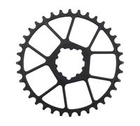 Oxtxuzdm Pédalier 3 mm décalé 32T/34T/36T/38T étroit large plateau de pédalier en alliage d'aluminium VTT vélos à montage direct