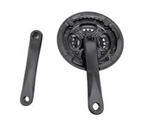 Oxtxuzdm Pédalier de VTT 3 x 8 vitesses 24/34/42 dents 170 mm en alliage d'aluminium pour vélo de terrain accidenté Pédalier triple pour vélo de trail