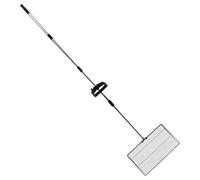 Oxtxuzdm Pelle à déjections canines ergonomiques en métal pour bac à litière avec outil pour animaux de compagnie