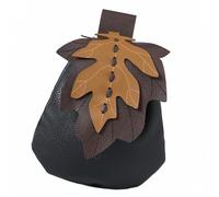Oxtxuzdm Pochettes À Feuilles Inspirées De L'âge Multi-compartiments Porte-monnaie En PU Résistant À L'usure Pour Cosplay Événement Voyage Essentiel Portefeuille En Cuir Synthétique De Nordique
