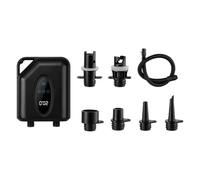 Oxtxuzdm Pompes électriques pour planche à pagaie avec affichage numérique, pompes de gonflage et de dégonflage, 6 buses, compresseurs d'air électriques 20 PSI pour planche à pagaie de voiture