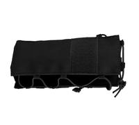 Oxtxuzdm Porte-bouteille d'eau réglable sac de voyage multifonctionnel sac banane pour le camping en plein air randonnée pêche pochette nylon, Noir , Taille unique