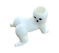 Oxtxuzdm Pots de fleurs Halloween Big Booty Specter en forme de corps amusant Support d'exposition pour fougère aérienne Joli pot de plantes succulentes Forme de corps Plante aérienne