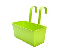 Oxtxuzdm Pots rectangulaires de jardin créatifs pour décoration d'intérieur ou de bureau - Jardinière rectangulaire simple - Parfait pour les plantes succulentes - Décoration murale