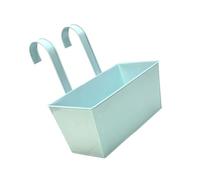 Oxtxuzdm Pots rectangulaires de jardin créatifs pour décoration d'intérieur ou de bureau - Jardinière rectangulaire simple - Parfait pour les plantes succulentes - Décoration murale