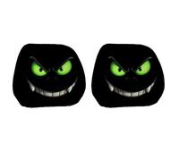 Oxtxuzdm Protecteurs D'appui-tête en Polyester Universellement Doux Décorations Hilarantes d'halloween pour Voitures SUV Et Véhicules Décorations De Voiture Amusantes