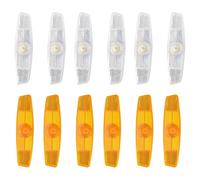 Oxtxuzdm Réflecteurs de roue de vélo antidérapants résistants aux intempéries pour améliorer l'utilisation de la route, jour et nuit, facile à installer