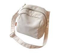 Oxtxuzdm Sac à bandoulière en tissu Oxford résistant à l'usure, plusieurs poches d'organisation, sangle ergonomique réglable, sac à bandoulière en tissu Oxford essentiel au quotidien avec plusieurs