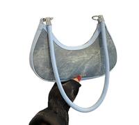 Oxtxuzdm Sac à bandoulière tendance pour femme - Joli sac à main sous les bras - Pour un usage quotidien, bleu, One Size