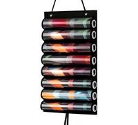 Oxtxuzdm Sac de rangement à suspendre pour 8 tapis de jeu à fixer au mur pour la famille, les amis, les camarades de classe, le bureau à domicile
