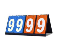 Oxtxuzdm Score Flippers Tableau de score de basket-ball portable Tableau de score de compétition sportive Tableau de compétition sportif durable Tableau de compétition Intérieur Extérieur Basketball
