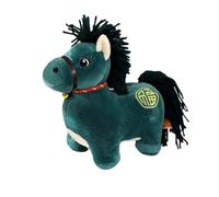 Oxtxuzdm Starsign Horse Fleece Twenty Six Newyear Decoration Soft Toy Symbolizing Success Courage Ideal Present for Family Comrades Comfortable Horse Packed Toy Decoration