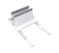 Oxtxuzdm Support de bureau gravitant à verrouillage automatique pour appareils à utilisation simultanée Base en silicone antidérapante Économie d'espace Support vertical pour ordinateur portable